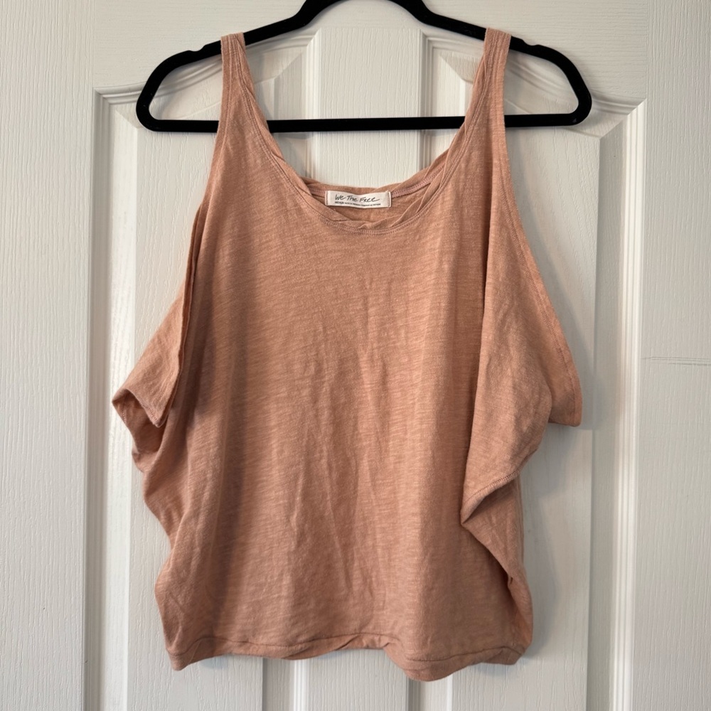 Free People/We the Free Coral, Sleeveless “Pearl Tank” - Picture 3 of 9